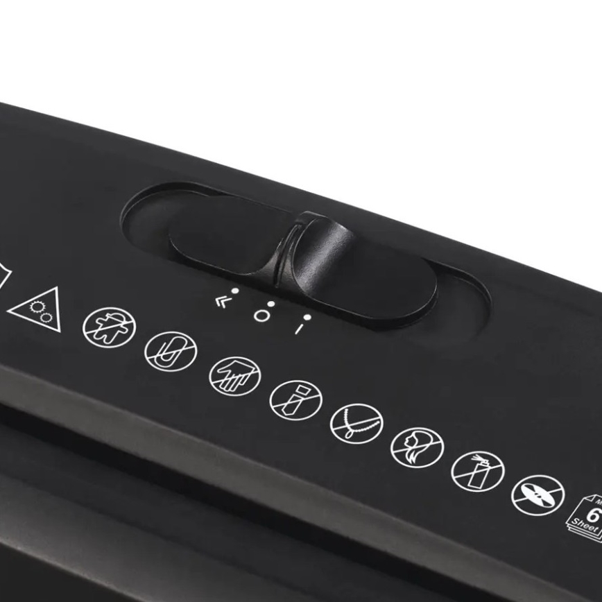 Hama - Mini paper shredder A4 230V juoda