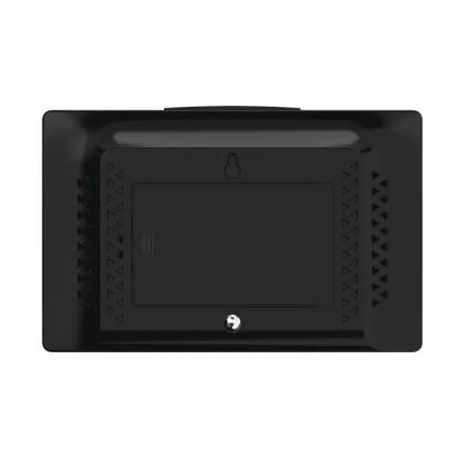 Hama - Orų stotis su spalvotu LCD ekranu 3xAAA/2xAAA  juoda