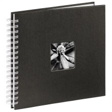 Hama - Spiralinis nuotraukų albumas 28x24 cm 50 puslapių pilkos spalvos