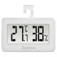 Hama - Vidinis termometras su drėgmės matuokliu 1xCR2025 baltas