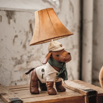 Happy Lamps - LED Vaikiška stalinė lempa SPIKE LED/5,4W/230V medžioklinis šuo