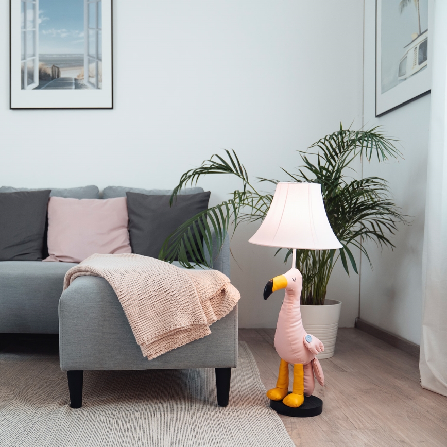 Happy Lamps - LED Vaikiškas toršeras MINGO LED/5,4W/230V flamingas