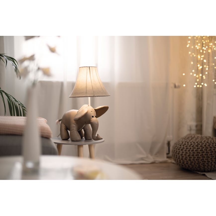 Happy Lamps - Vaikiškas LED stalinis šviestuvas BOBBY LED/5,4W/230V dramblys