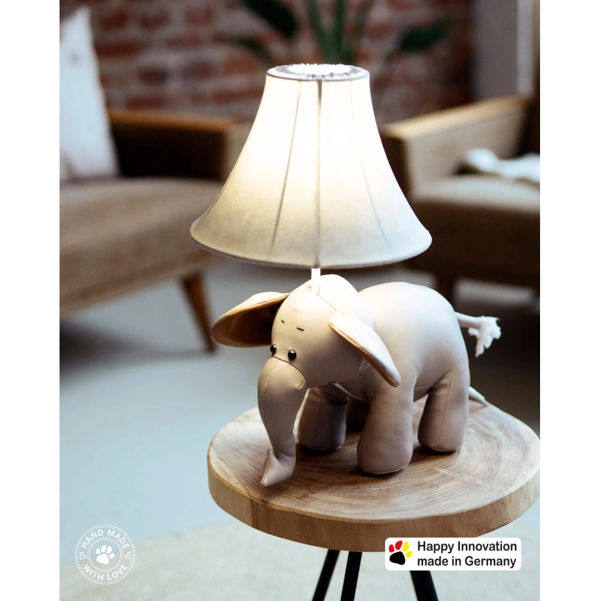 Happy Lamps - Vaikiškas LED stalinis šviestuvas BOBBY LED/5,4W/230V dramblys
