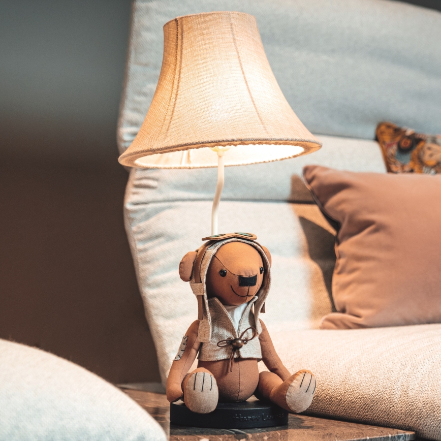 Happy Lamps - Vaikiškas LED stalinis šviestuvas CHARLES LED/5,4W/230V meška