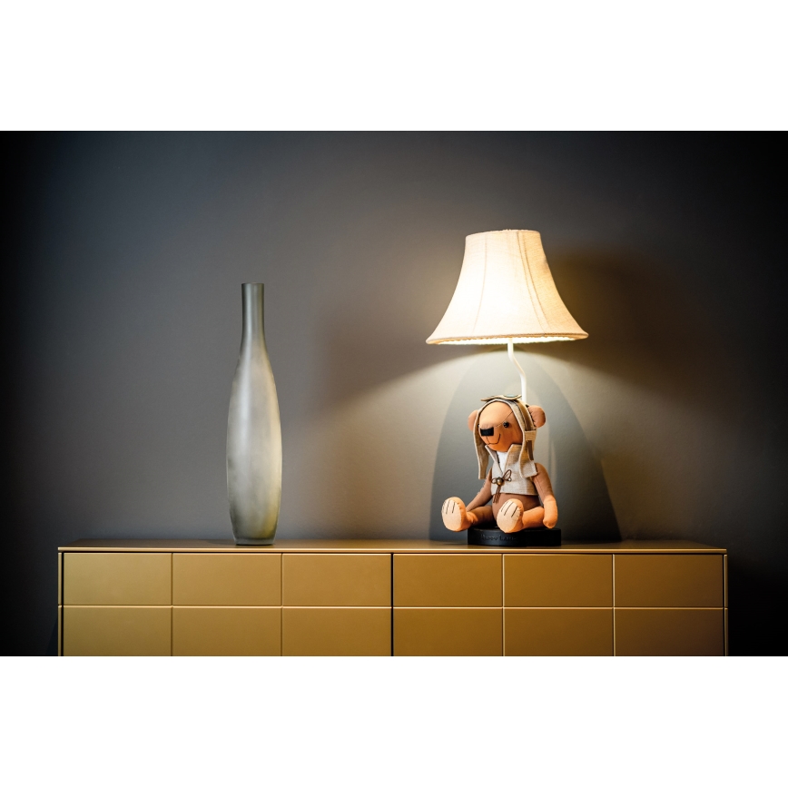 Happy Lamps - Vaikiškas LED stalinis šviestuvas CHARLES LED/5,4W/230V meška