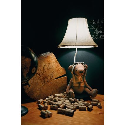 Happy Lamps - Vaikiškas LED stalinis šviestuvas CHARLES LED/5,4W/230V meška