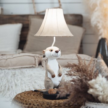 Happy Lamps - Vaikiškas LED stalinis šviestuvas EDDIE LED/5,4W/230V surikata