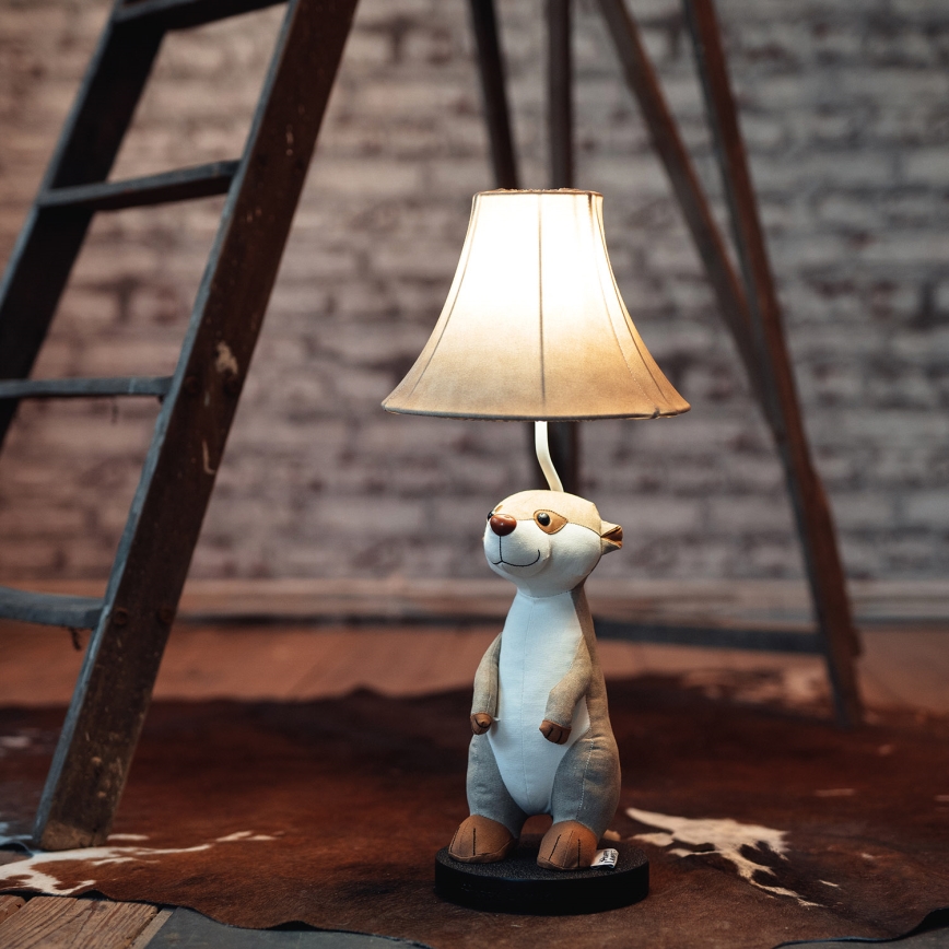 Happy Lamps - Vaikiškas LED stalinis šviestuvas EDDIE LED/5,4W/230V surikata