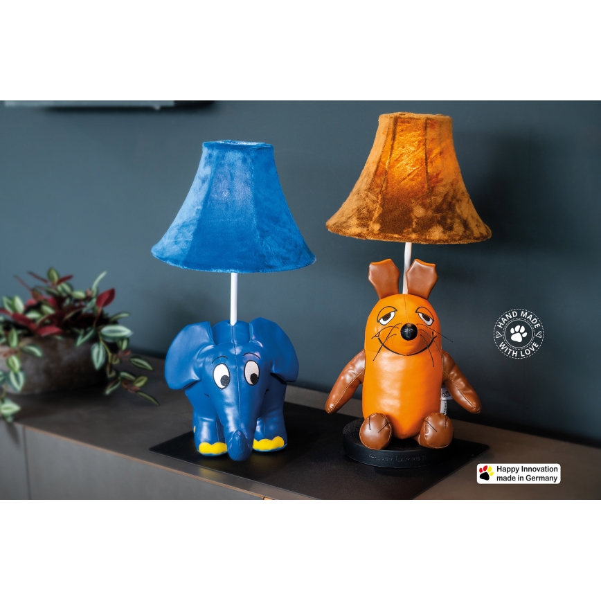 Happy Lamps - Vaikiškas LED stalinis šviestuvas ELEPHANT FROM SENDUNG MIT DER MAUS LED/5,4W/230V dramblys