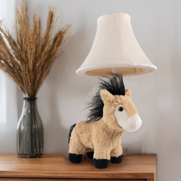 Happy Lamps - Vaikiškas LED stalinis šviestuvas ELVIS LED/5,4W/230V arklys