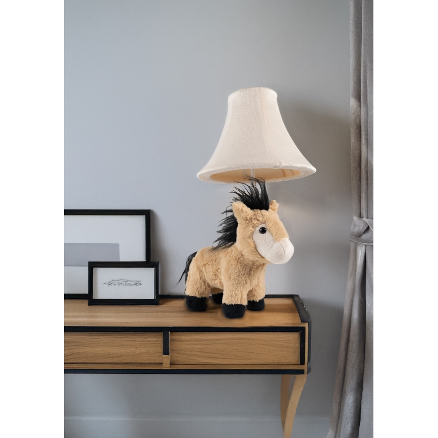 Happy Lamps - Vaikiškas LED stalinis šviestuvas ELVIS LED/5,4W/230V arklys