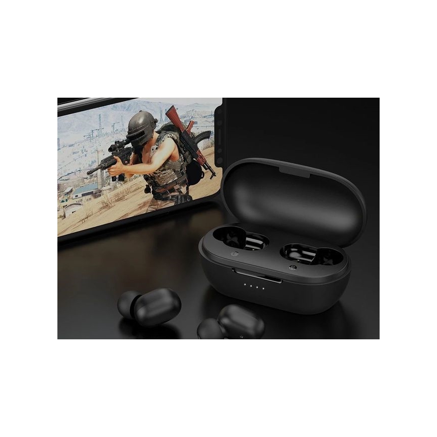Haylou - Neperšlampamos belaidės ausinės GT1 Pro Bluetooth juodas