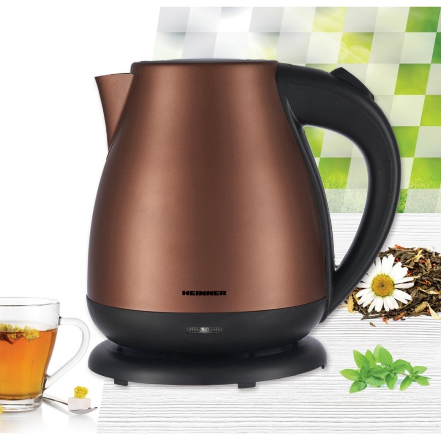 Heinner HEK-17IXC - Elektrinis virdulys 1,7 l 2200W/230V varinis