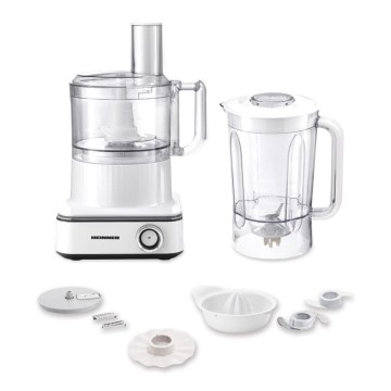 Heinner HFP-K1000WP - Virtuvinis kombainas 1000 W/230 V baltas