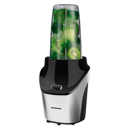 Heinner HSB-T1000SS - Smoothie Nutri trintuvas 1000W/230V matinis chromas/juoda