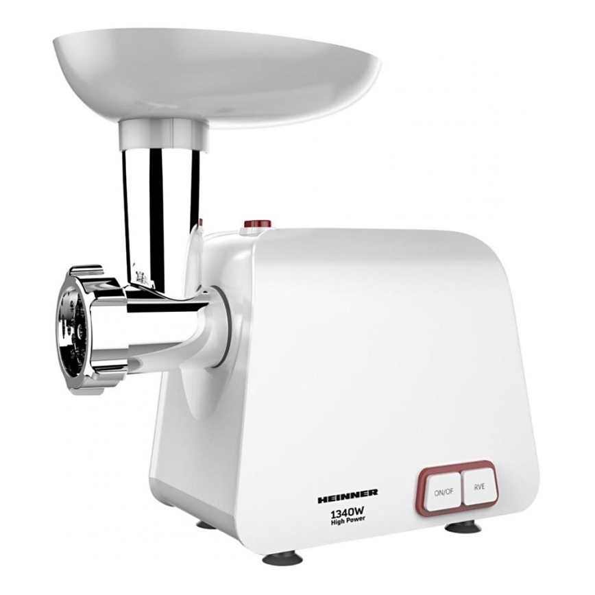 Heinner MG-1340WH - Mėsmalė 1340W/230V balta