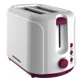Heinner TP-750BG - Dvivietis tosteris 750W/230V baltas/violetinis