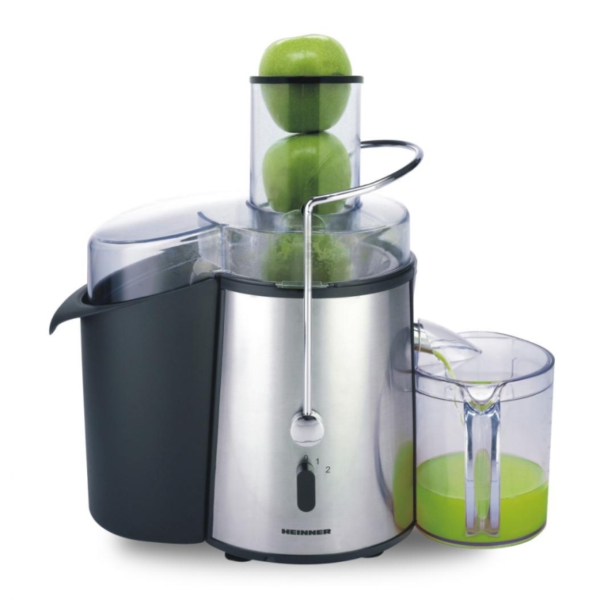 Heinner XF-1000SS - Sulčiaspaudė 1000W/230V sidabrinė/juoda