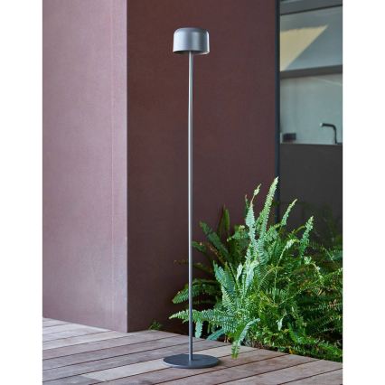 Hesperide - LED saulės lauko lempa BOLTY LED/3,7 V 2600 mAh IP65 antracitas