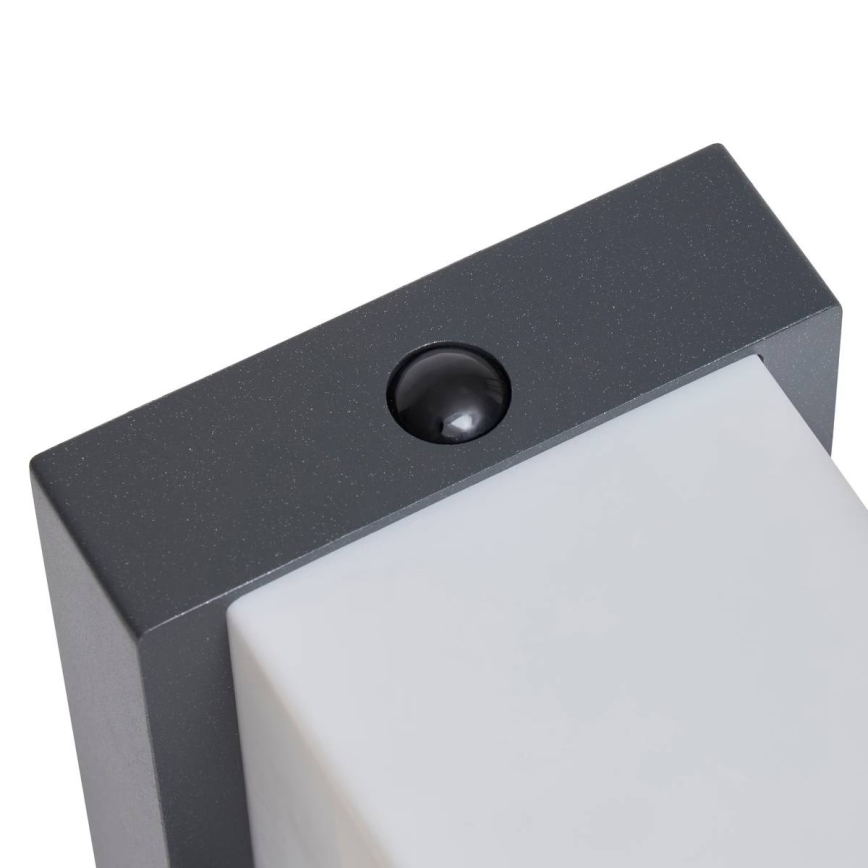 Hesperide - LED saulės lauko sieninis šviestuvas su judesio jutikliu MULTY LED/3,7V 2600 mAh IP65 antracitas