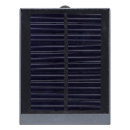 Hesperide - LED saulės lauko sieninis šviestuvas su judesio jutikliu MULTY LED/3,7V 2600 mAh IP65 antracitas