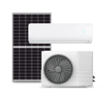 Hibridinis saulės oro kondicionierius 3,5 kW Tuya Wi‑Fi, baltas + nuotolinis valdymas