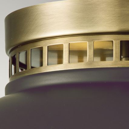 Hinkley - Lubinis šviestuvas AMELIA 2xE27/40W/230V juoda/žalvaris