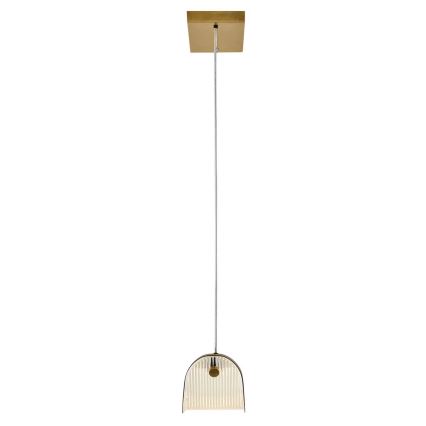 Hinkley - LED Pakabinamas šviestuvas ant laido ARCO LED/43W/230V 3000K auksinė