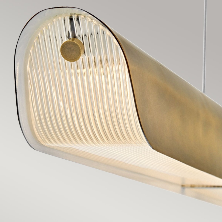 Hinkley - LED Pakabinamas šviestuvas ant laido ARCO LED/43W/230V 3000K auksinė