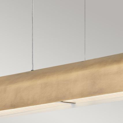 Hinkley - LED Pakabinamas šviestuvas ant laido ARCO LED/43W/230V 3000K auksinė