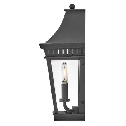 Hinkley - Lauko sieninis šviestuvas CHAPEL HILL 2xE14/40W/230V IP44 juoda