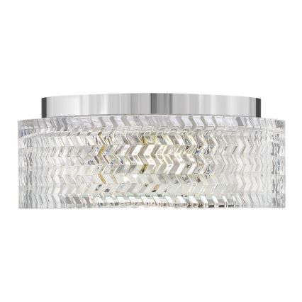 Hinkley Lubinis šviestuvas ELLE 2xE27/60W/230V diametras 30,5 cm blizgus chromas