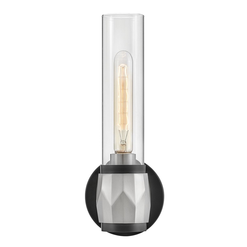 Hinkley - Vonios sieninis šviestuvas ELLISON 1xE27/40W/230V IP44 juodas