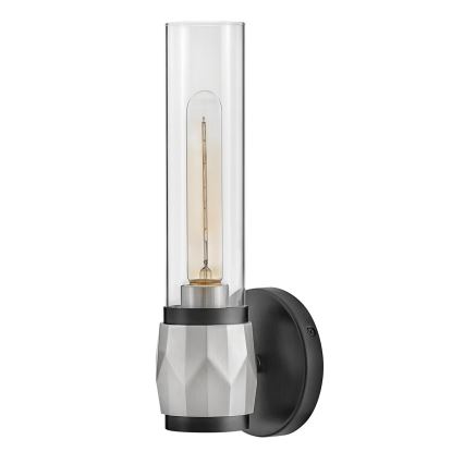 Hinkley - Vonios sieninis šviestuvas ELLISON 1xE27/40W/230V IP44 juodas