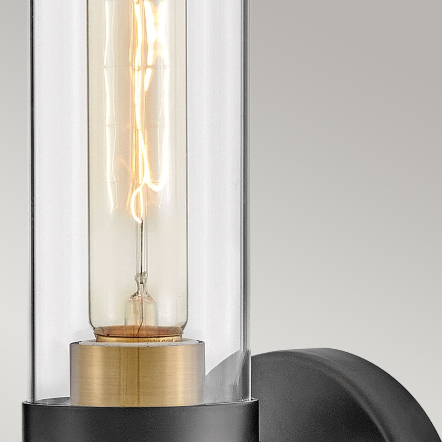Hinkley - Sieninis vonios šviestuvas ELLISON 1xE27/40W/230V IP44 auksas