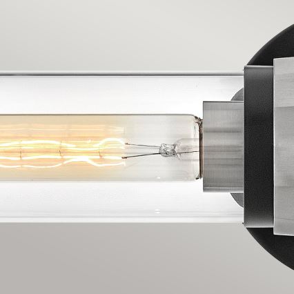 Hinkley - Vonios sieninis šviestuvas ELLISON 2xE27/40W/230V IP44 juodas