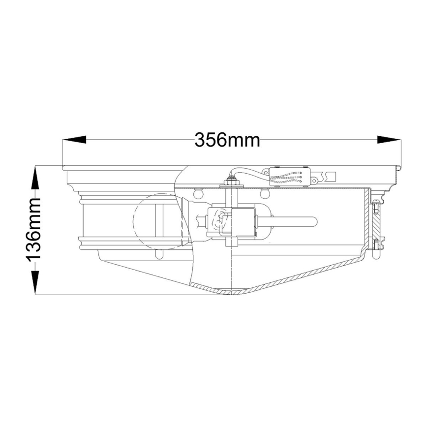 Hinkley - Lubinis šviestuvas HADLEY 3xE27/40W/230V blizgus chromas