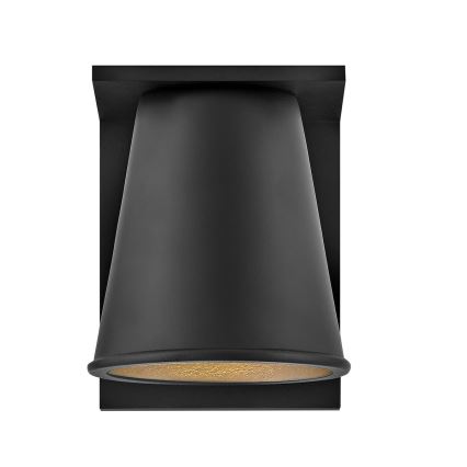 Hinkley - LED sieninis lauko šviestuvas HANS 1xGU10/8W/230V IP44 juoda