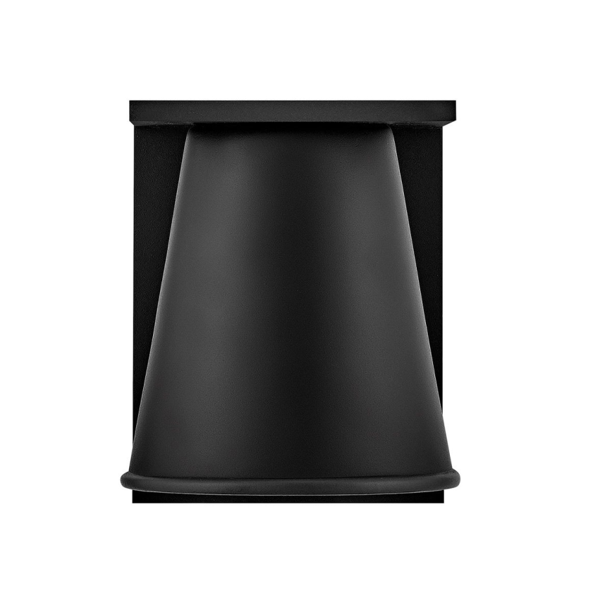 Hinkley - LED sieninis lauko šviestuvas HANS 1xGU10/8W/230V IP44 juoda