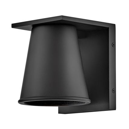 Hinkley - LED sieninis lauko šviestuvas HANS 1xGU10/8W/230V IP44 juoda