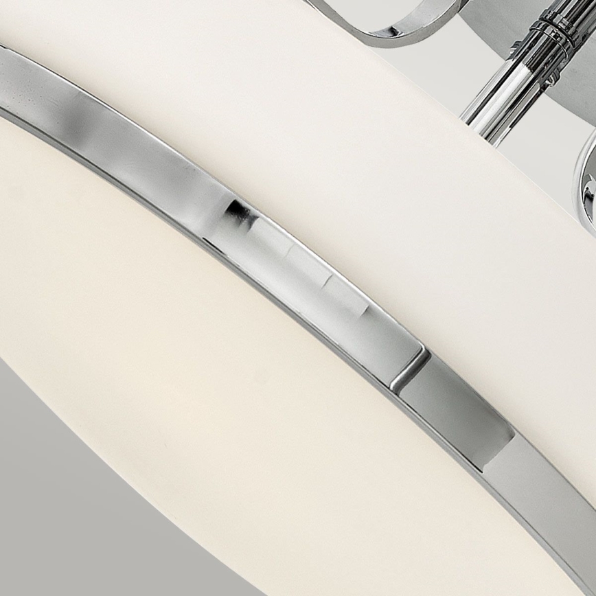 Hinkley - Paviršinė liustra HARPER 3xE27/60W/230V, skersmuo 45,6 cm, blizgus chromas