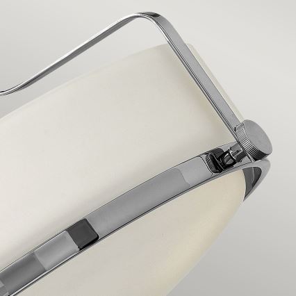 Hinkley - Prie lubų montuojamas šviestuvas HARPER 3xE27/60W/230V, skersmuo 36,6 cm, blizgus chromas