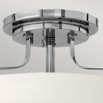 Hinkley - Prie lubų montuojamas šviestuvas HARPER 3xE27/60W/230V blizgus chromas