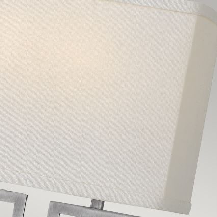 Hinkley - Sieninis šviestuvas LANZA 2xE14/60W/230V matinis chromas