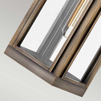 Hinkley - Lauko sieninis šviestuvas HARBOR 1xE27/60W/230V IP44 bronzinis