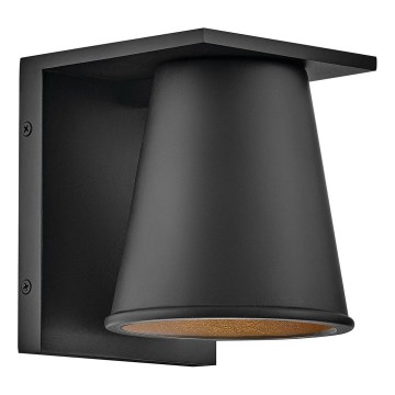 Hinkley - LED sieninis lauko šviestuvas HANS 1xGU10/8W/230V IP44 juoda