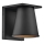 Hinkley - LED sieninis lauko šviestuvas HANS 1xGU10/8W/230V IP44 juoda