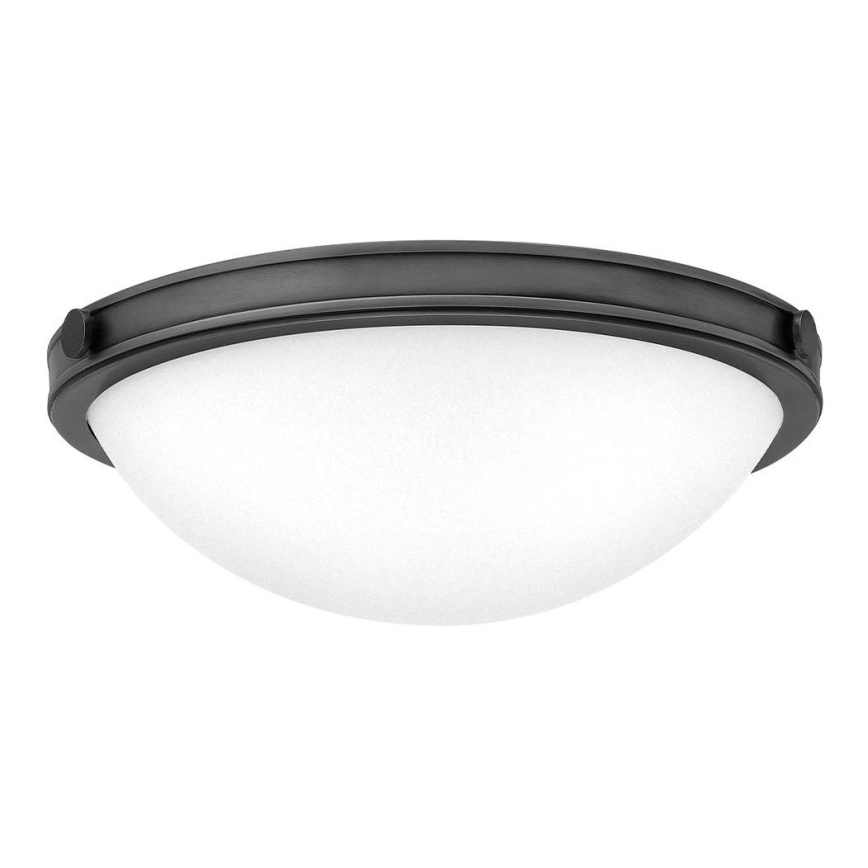 Hinkley - Lubinis šviestuvas COLLIER 2xE27/40W/230V Ø 34,6 cm juodas