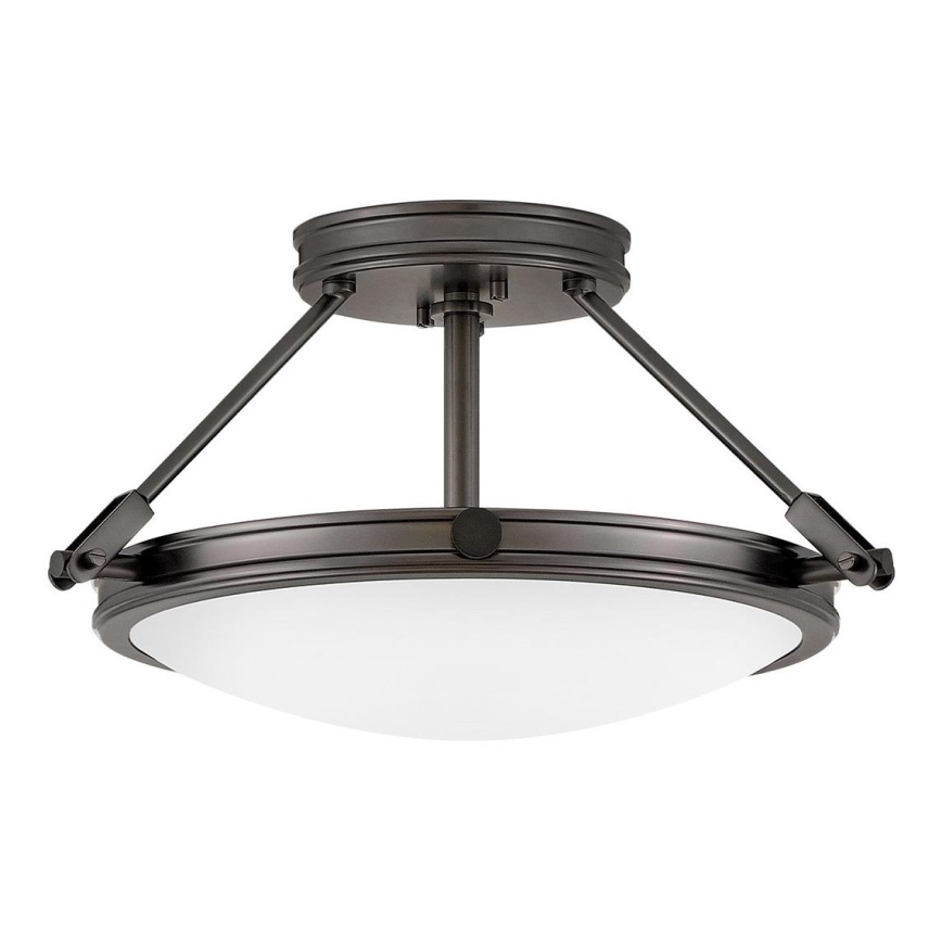 Hinkley - Prigludęs lubinis šviestuvas COLLIER 3xE14/40W/230V skersmuo 41,7 cm juodas